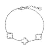 Armband "Glitter Clover"