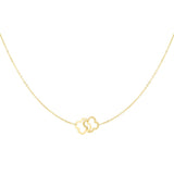 Halskette "Twin Clover"