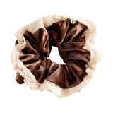 Scrunchie "Mocha Lace"