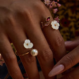 Ring "Pearl Bloom"