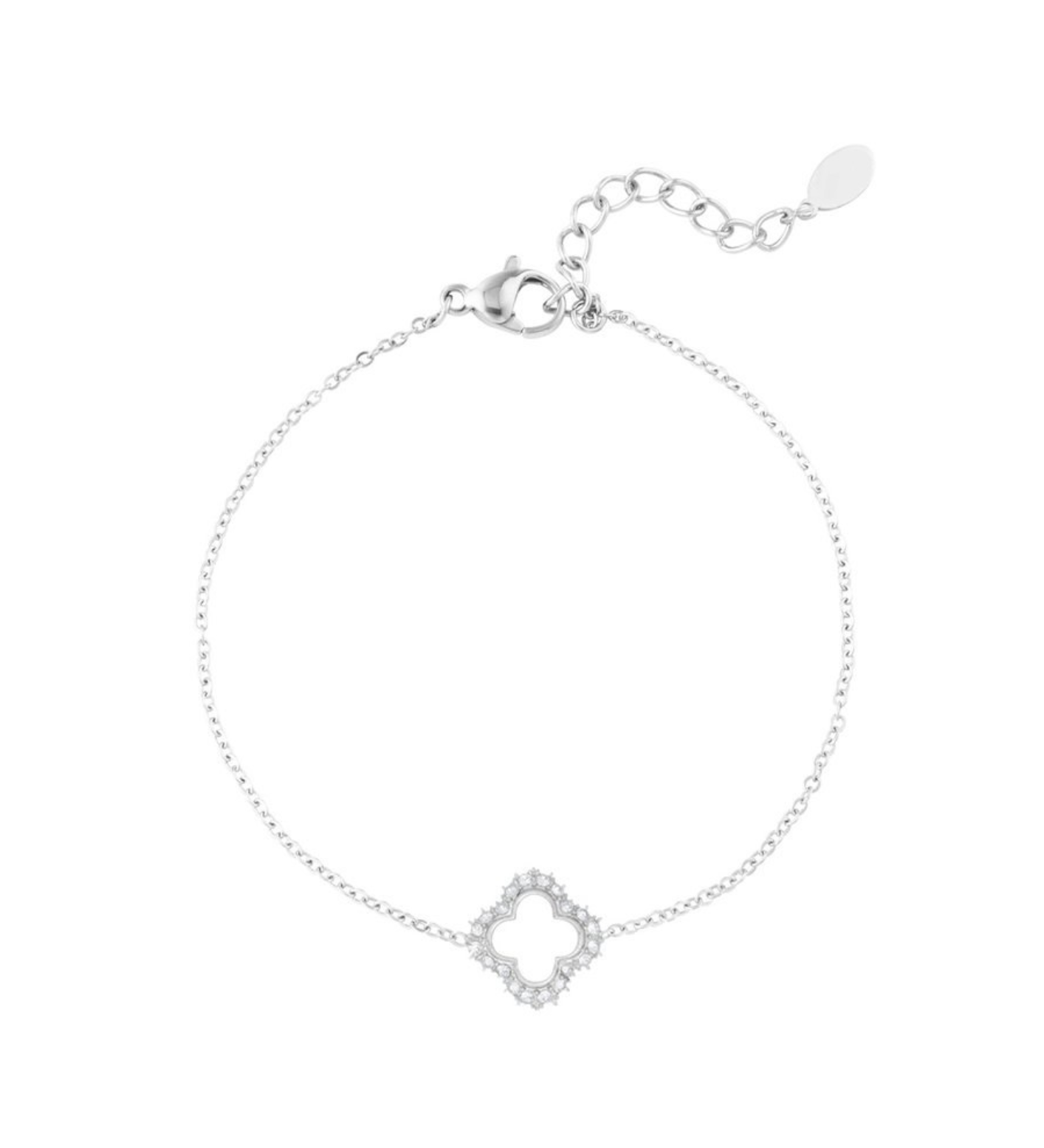 Armband "Shining Clover"