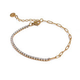 Armband "Half & Sparkle"