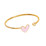 Armreif "Rosy Heart"