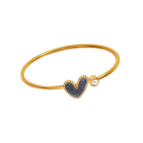 Armreif "Noir Heart"