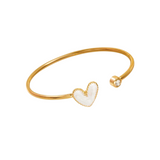 Armreif "Snow Heart"