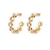 Ohrring "Champagne Glow"