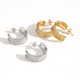 Ohrring "Glitter Loop"